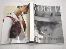 Rivista Vogue Italia 619 marzo 2002 pret a porter 696 pag Ferragamo Armani Vertu