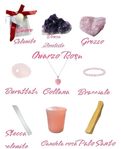 Scatola set pietre vere