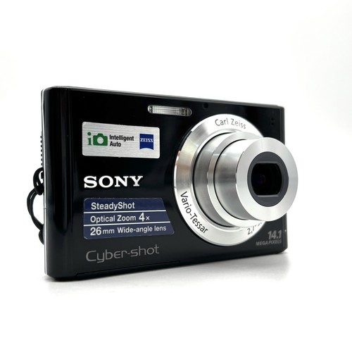 Sony cyber shot dsc - sony, black