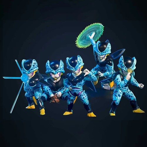 Dragon ball cell junior set - dragon,
