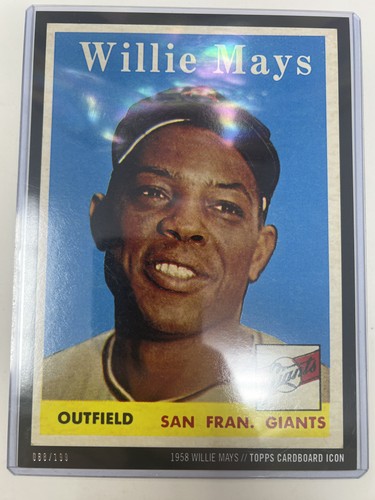 Willie mays 2015 - topps, icona