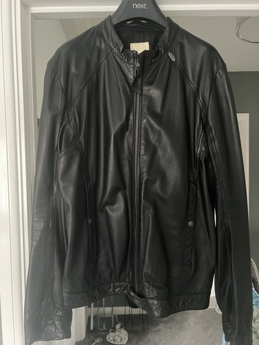 Giacca pelle diesel grande - giacca,