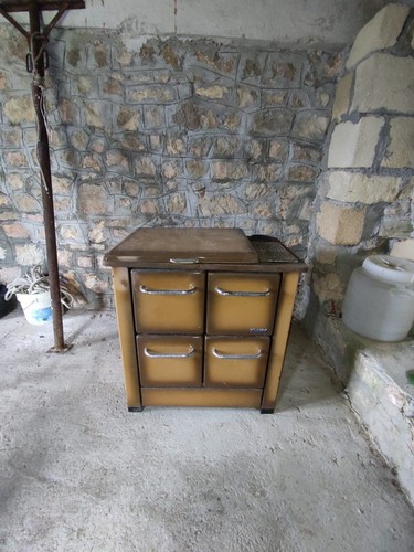 Cucina legna con - a, forno