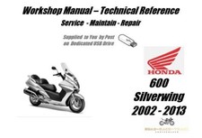 Honda 600 Silverwing Manuale