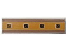 20 PZ LISTELLO NEVADA NARANJA 5x20 CM RIVESTIMENTO PER BAGNO - CUCINA