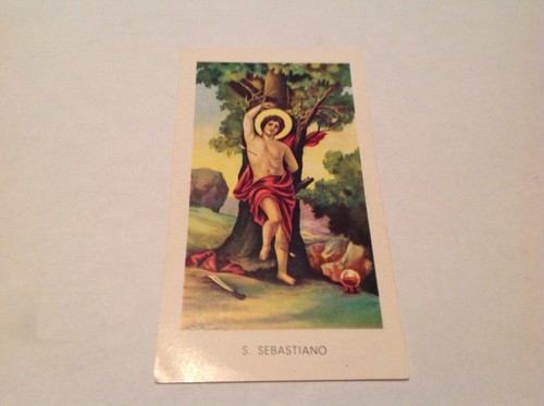 Santino san sebastiano carta - sebastiano,