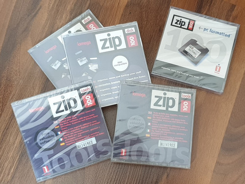 Lotto pezzi iomega zip - 17,