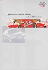 Catalogue Brochure Audi A4 TDI