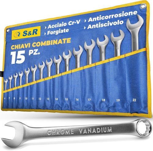 Set chiavi inglesi - set, 15