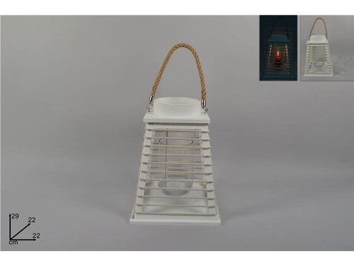 Lanterna piramide legno - lanterna,