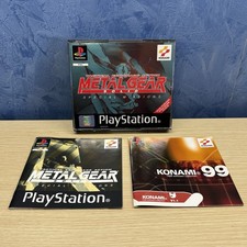 PS1 Metal Gear Solid SPECIAL MISSIONS PlayStation 1 ITA Italiano PS1 COMPLETO