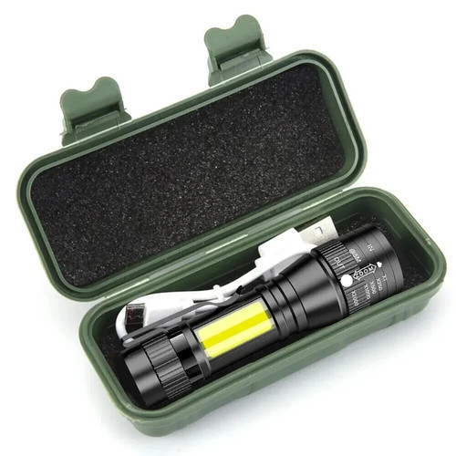 Torcia ricaricabile usb - torcia,