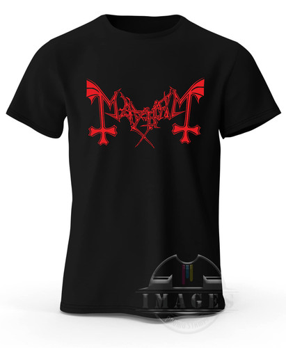 Shirt mayhem black - black, metal