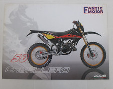 per fantic motor caballero 50  2008 regoralita motard casa depliant brochure