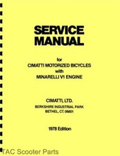 Cimatti Moped Town Bike City