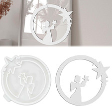 Stampi in Silicone a Forma Di Angelo , Stampi per Gesso, per Versare Angeli E St