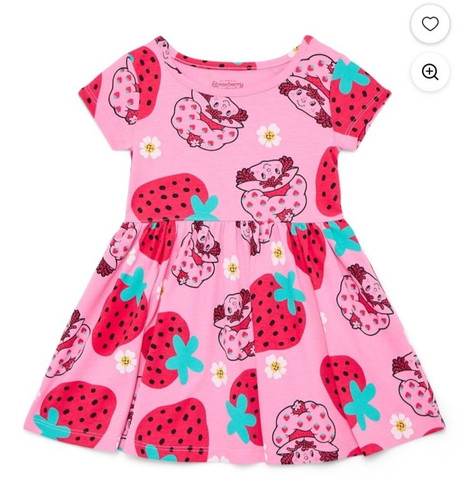 Vestito rosa bambina con