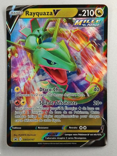 Carte pokémon rayquaza v - carte,
