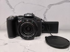 Canon PowerShot S5 IS 12X zoom ottico fotocamera digitale set completamente testato vendo USA