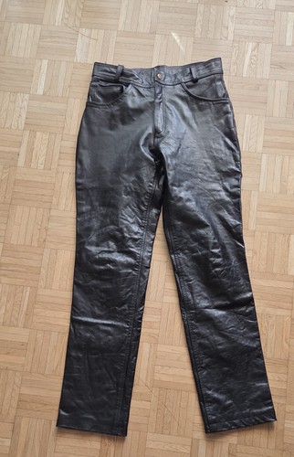 Pantaloni pelle uomo - pelle,