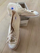 all star converse original old school vintage Made in USA 70's white 