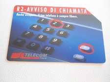 SCHEDE TELEFONICHE - R2 AVVISO DI CHIAMATA - GOLDEN 406   