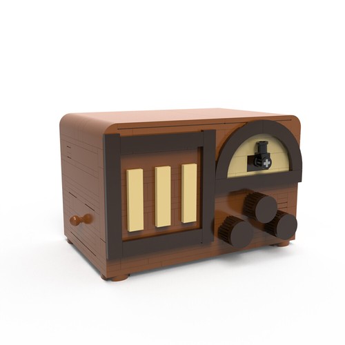 Buildmoc radio puzzle - buildmoc,