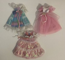 Lotto 3 Abiti Lady Lovely Lock’s Dama Cioccabella Mattel Anni 80