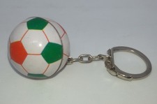 Tin Keychain Soccer Ball Vintage