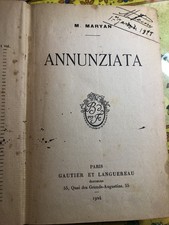 ANNUNZIATA  - MARYAN M. - 1924