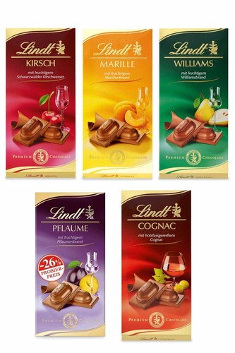 Lindt tavolette alcoliche - lindt,
