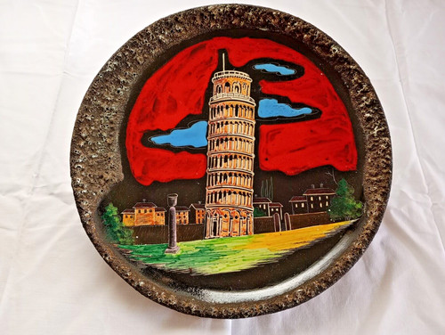 Piatto ceramica marmaca anni - piatto,
