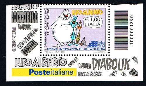 Italia francobollo lupo - il,