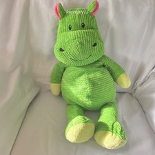 Vecchio peluche ippopotamo