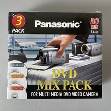 3x Panasonic Mini 8 cm 30 min