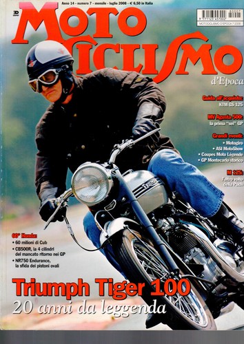 Motociclismo epoca luglio - motociclismo, d`epoca