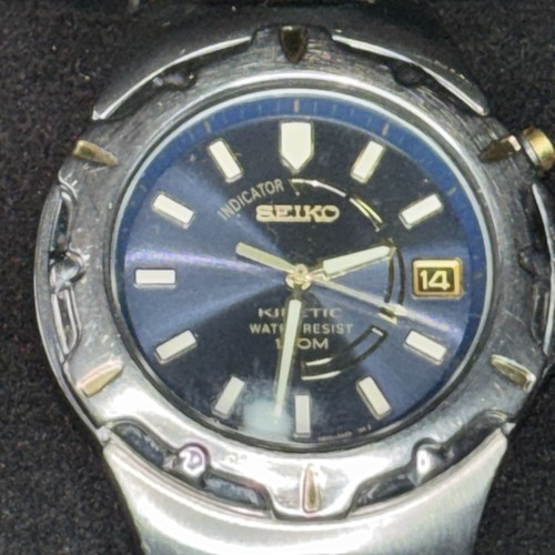 Seiko kinetic uomo quadrante - kinetic,