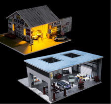 Diorama 1/64 pressofuso garage