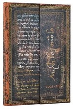 Agenda accademica Paperblanks, 2026 Michelangelo, Handwriting 18 mesi Mini...