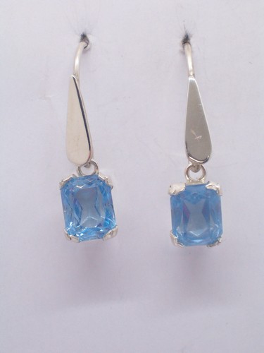 925 silver blue stone - silver,