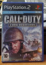 CALL OF DUTY L'ORA DEGLI EROI PS2 ITALIANO COMPLETO CONSEGNA 24/48H CON BRT