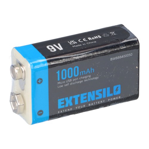Batteria blocco con - 9v,