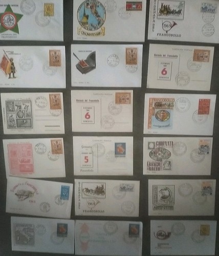 Lotto buste fdc cartoline - fdc,