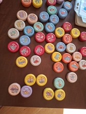 Lotto 20 tappi succhi di frutta Yoga "Tutte mie le città" (tutti diversi)