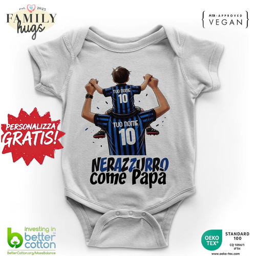 Body neonato personalizzabile - body,
