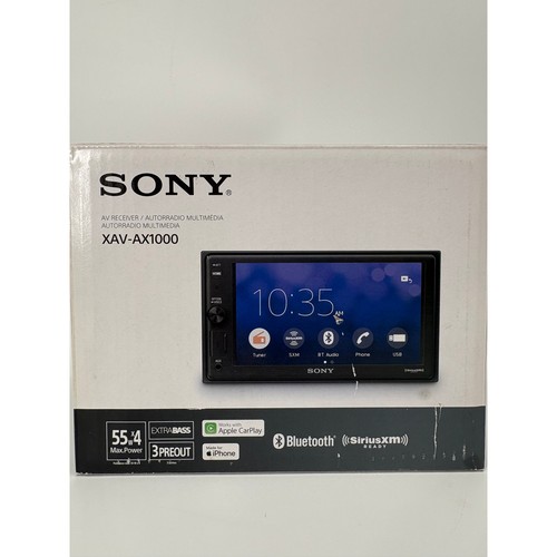 Sony xav ax1000 - sony,