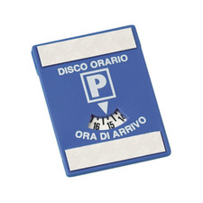 Disco orario Adesivo Doppio