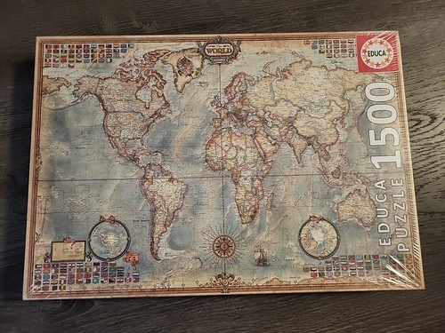 Puzzle mappa politica del - politica,