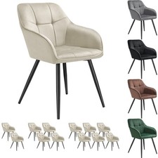 Sedia effetto velluto