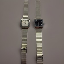 OROLOGIO DA POLSO VINTAGE unisex RADO Style Dia-Star Date Quartz, batteria nuova. Jumbo